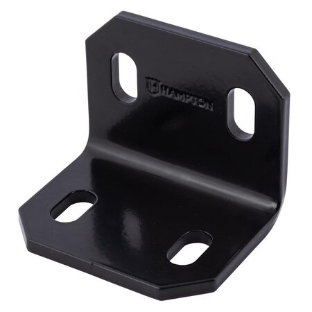 Hampton Hampton 2.4 in. H X 3 in. W X 3/16 in. D Black Steel Inside/Outside Corner Brace 02-3405-208